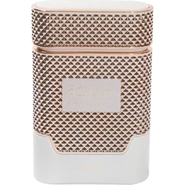 Khadlaj Shiyaaka White Eau de Parfum Spray for Women, 3.4 Ounce
