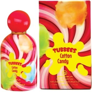 **Fragrance Notes** **Top Notes:** * Vanilla * Cotton Candy **Heart Notes:** * Caramel **Base Notes:** * Fruity Notes Tubbees Cotton Candy opens with a dreamy blend of sweet vanilla and fluffy cotton candy, creating a playful and nostalgic first impression. The heart reveals a rich caramel accord that adds warmth and indulgence, while the fruity base notes provide a vibrant and refreshing finish. The result is a deliciously sweet, long-lasting fragrance that captures the joy of your favorite candy treats.