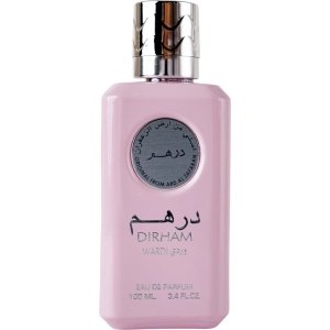 Ard Al Zaafaran Dirham Wardi EDP 100ML (3.4OZ) | Arabian Perfumery | Notes of Cardamom,Roses, Lavendar, & Vetiver for a Vibrant Everyday Essential | Floral Woody Fragrance