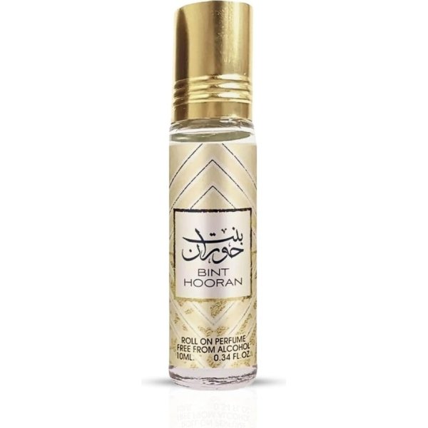 Ard Al Zaafaran Bint Hooran Roll-On Perfume Oil CPO 10ml (0.34 oz) | Long-Lasting, Miniature Perfume Oil for Women