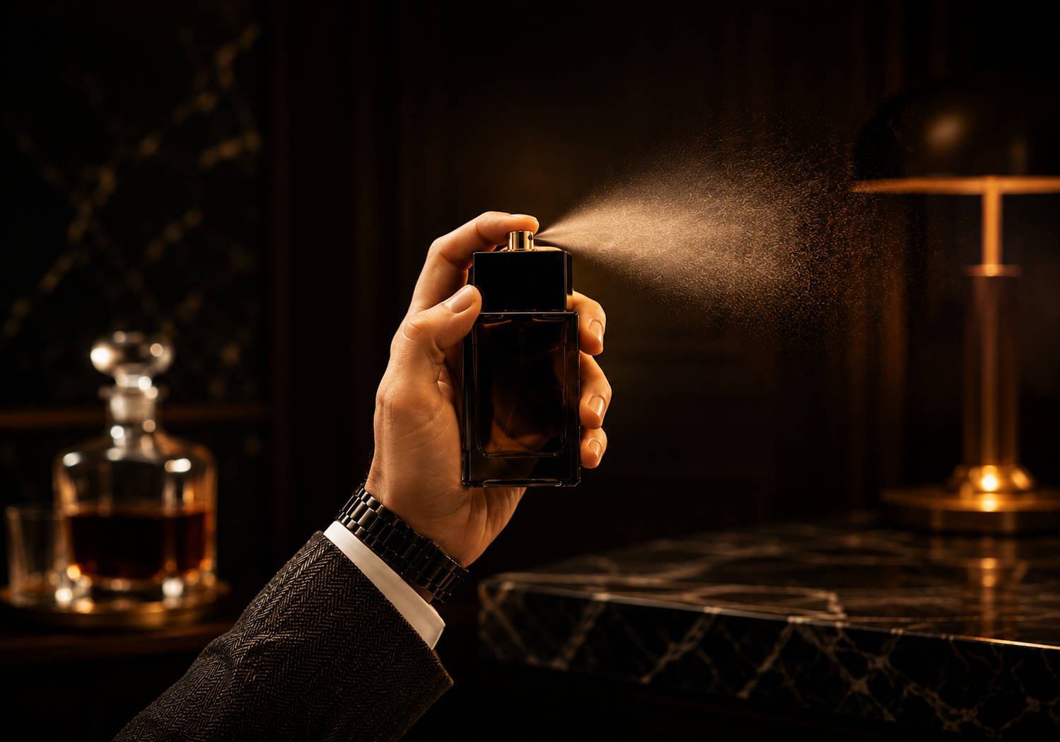 Men's luxury perfume collection