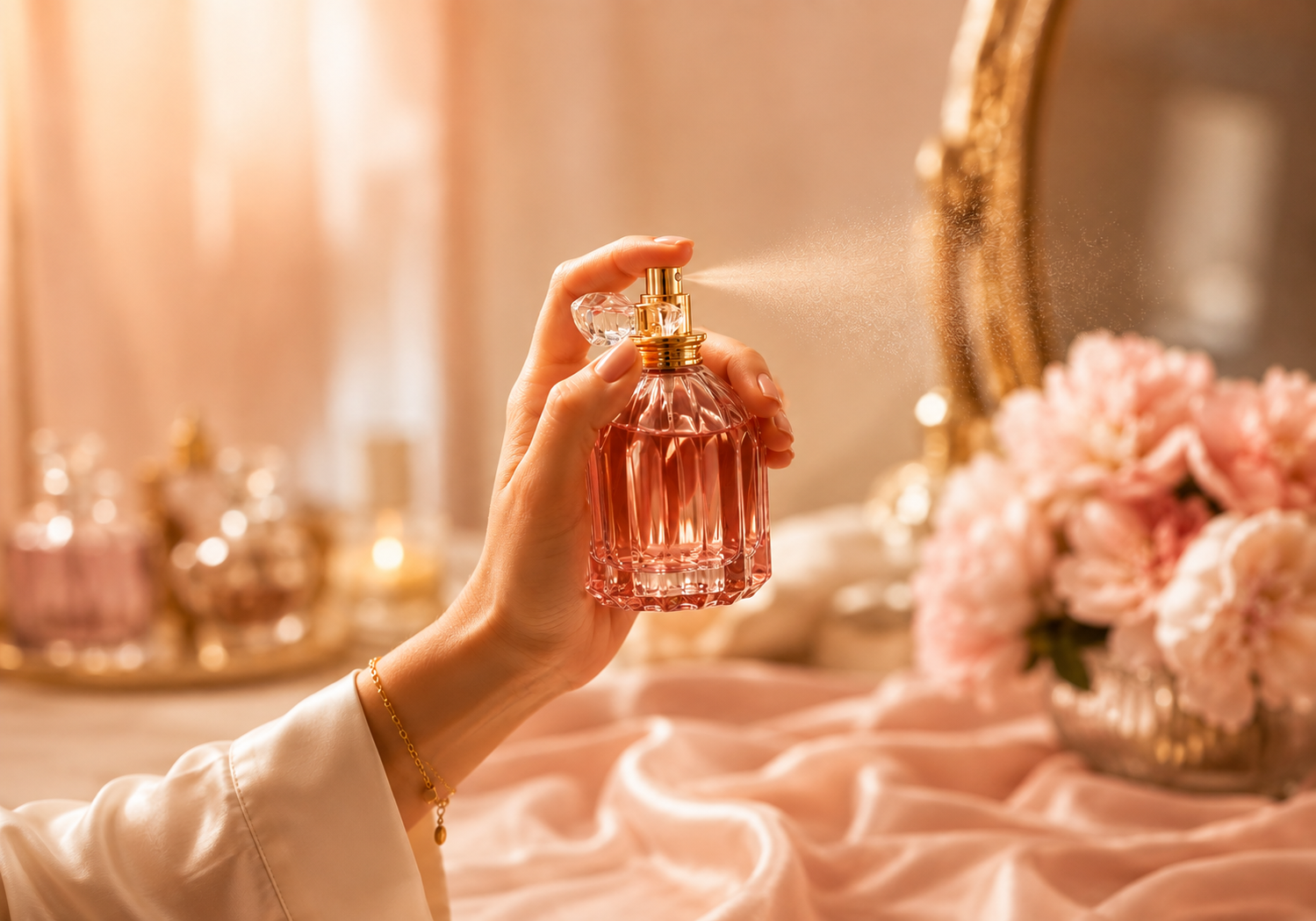 Women's luxury perfume collection